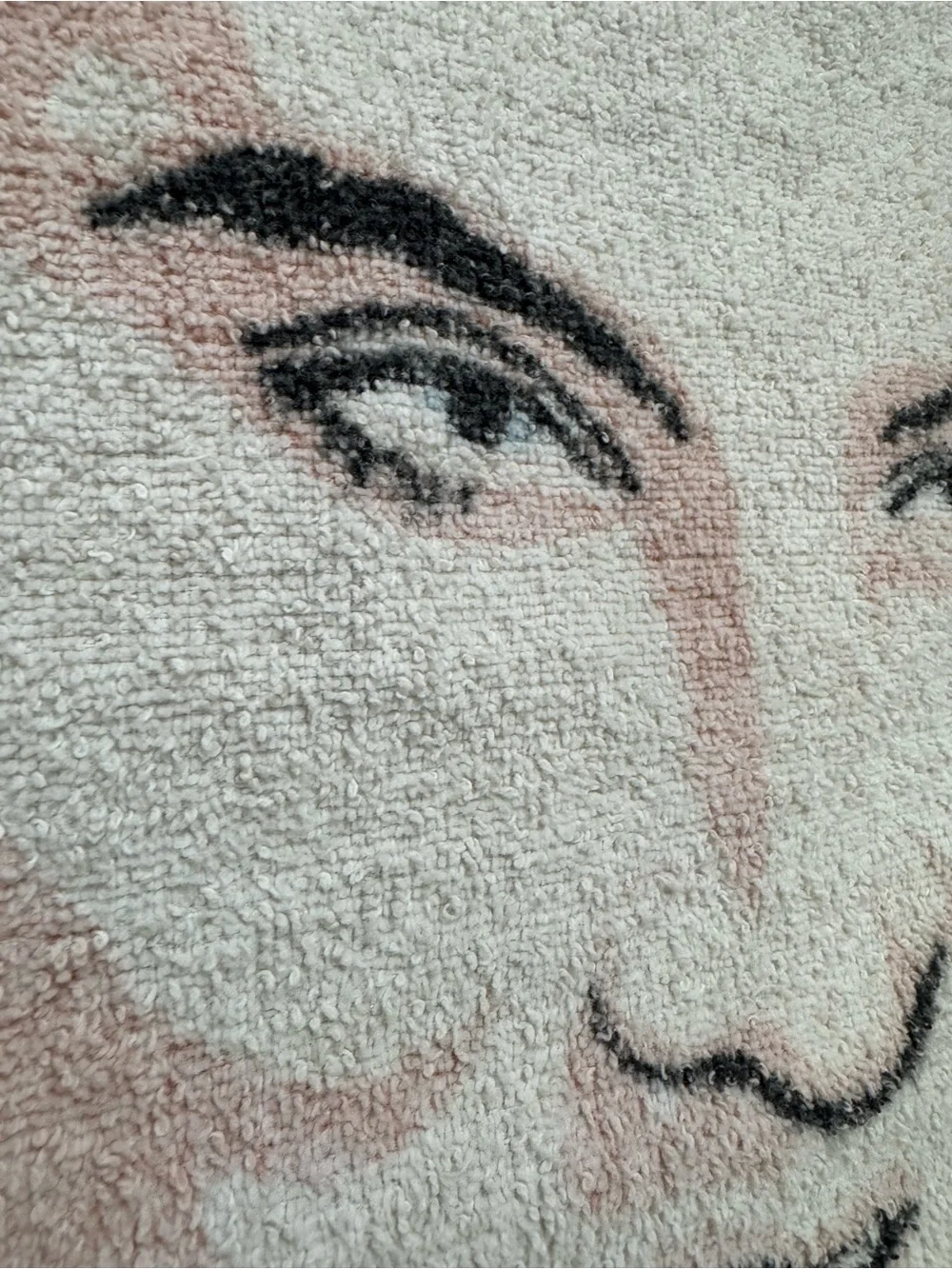 Vtg Elvis Presley Stamp Beach Towel